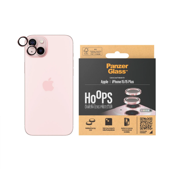 Billede af Panzerglass Hoops Apple iPhone 15/15 Plus