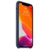 Billede af Apple iPhone 11 Pro Max Leather Case M Blue