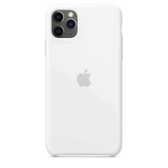 Billede af Apple iPhone 11 Pro Max Silicone Case White