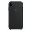 Billede af Apple iPhone XS Max Silicone Case - Black