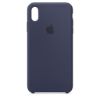 Billede af Apple iPhone XS Max Silicone Case - Midnight Blue