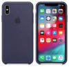 Billede af Apple iPhone XS Max Silicone Case - Midnight Blue