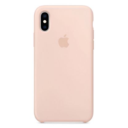 Billede af Apple iPhone XS Max Silicone Case - Pink Sand