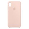Billede af Apple iPhone XS Max Silicone Case - Pink Sand