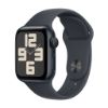 Billede af Apple Watch SE (2023) GPS 40mm Midnight Aluminium case med midnight sport band