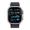 Billede af Apple Watch Ultra 2 GPS + Cellular 49mm Natural Titanium Case with Navy Ocean Band