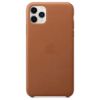 Billede af Apple iPhone 11 Pro Max Leather Case Saddle Brown