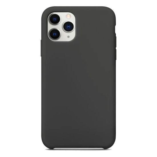 Billede af Apple iPhone 11 Pro Max Silicone Case Black