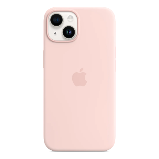 Billede af Apple iPhone 14 Silicone Case med MagSafe - Pink