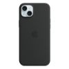 Billede af Apple iPhone 15 Plus Silicone Case Black