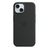 Billede af Apple iPhone 15 Silicone Case Black