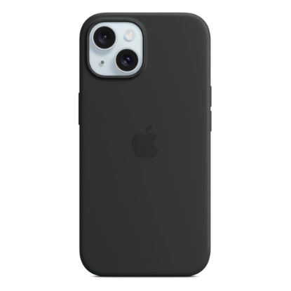 Billede af Apple iPhone 15 Silicone Case Black
