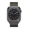 Billede af Apple Watch Series 8 GPS + Cellular 45mm Graphite Stainless Steel Case med Graphite Milanese Loop