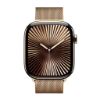 Billede af Apple Watch Series 10 GPS + Cellular 42mm Natural Titanium Case with Natural Milanese Loop