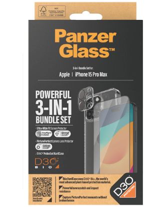 Billede af Panzerglass Apple iPhone 15 Pro Max 3i1 beskyttelsespakke