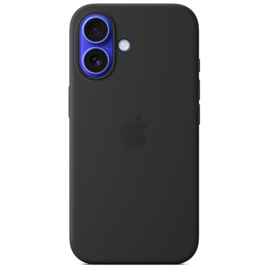 Billede af Apple iPhone 16 Silikone Case Magsafe - Sort