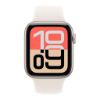 Billede af Apple Watch SE 3 GPS 40mm Starlight Aluminium Case with Starlight Sport Band - M/L