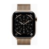 Billede af Apple Watch Series 11 GPS + Cellular 46mm Gold Titanium Case with Gold Milanese Loop - M/L