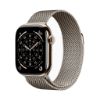 Billede af Apple Watch Series 11 GPS + Cellular 46mm Natural Titanium Case with Natural Milanese Loop - M/L