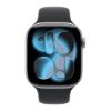 Billede af Apple Watch Series 11 GPS 42mm Space Grey Aluminium Case with Black Sport Band - S/M