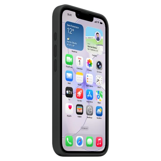 Billede af Apple iPhone 17e Silicone Case MagSafe Black