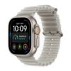 Billede af Apple Watch Ultra 4 GPS + Cellular 49mm Natural Titanium Case with Translucent Grey Ocean Band