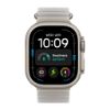 Billede af Apple Watch Ultra 4 GPS + Cellular 49mm Natural Titanium Case with Translucent Grey Ocean Band