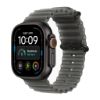 Billede af Apple Watch Ultra 4 GPS + Cellular 49mm Black Titanium Case with Translucent Black Ocean Band