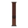 Billede af Apple Watch Ultra 4 GPS + Cellular 49mm Black Titanium Case with Burgundy Alpine Loop - M