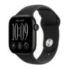 Billede af Apple Watch Series 12 GPS 42mm Black Aluminium Case with Black Sport Band - S/M