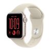 Billede af Apple Watch SE 3 GPS + Cellular 40mm Starlight Aluminium Case with Sand Sport Band - S/M