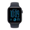 Billede af Apple Watch SE 3 GPS + Cellular 44mm Midnight Aluminium Case with Navy Blue Sport Band - M/L